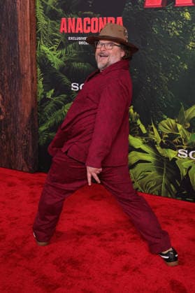 13 December 2025 - Los Angeles, California - Jack Black. Los Angeles Premiere Of Columbia Pictures Anaconda held at The United Theater on Broadwayl.in Los Angeles. Photo Copyright: xAdMediax MediaPunchx