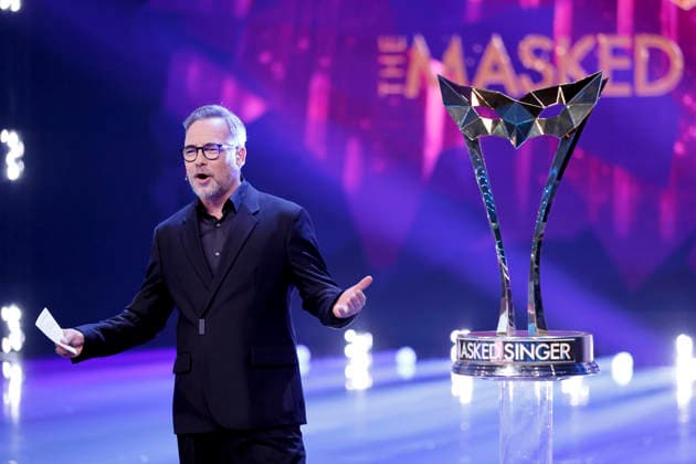 Presenter Matthias Opdenhövel in the Prosieben show The Masked Singer at the MMC Studios in Ossendorf Cologne, 13 12 2025 NRW Germany Copyright: xChristophxHardtx