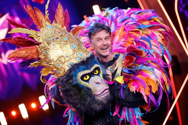 Actor Wayne Carpendale takes third place as the character The King in the ProSieben show The Masked Singer at the MMC Studios in Ossendorf Cologne, 13 12 2025 NRW Germany Copyright: xChristophxHardtx
