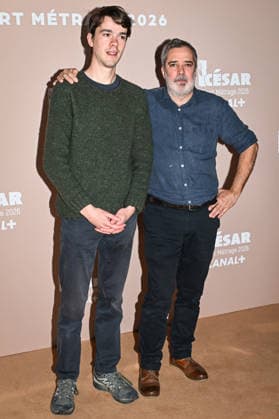 Photocall Courts Metrages Cesar 2026 in Paris FA David Ingels poses with Arnaud Domerc for a photocall during the Brunch of Courts Metrages Cesar 2026 in Paris on December 14, 2025. Photo by Firas Abdullah ABACAPRESS.COM Paris Ile-de-France France  Copyright: xAbdullahxFiras ABACAx