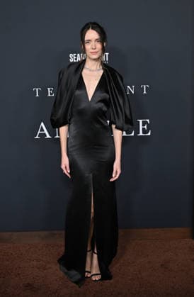 Searchlight Pictures™ ˜The Testament of Ann Lee™ Premiere Stacy Martin arriving to the Los Angeles premiere of Searchlight Pictures™ The Testament of Ann Lee at the Linwood Dunn Theater on December 14, 2025 in Hollywood, Ca. Hollywood Linwood Dunn Theater California USA Copyright: xLisaxOConnor xAFF-USA.COMx