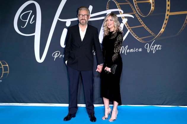 Marco Giallini with partner Giorgia Battisti at the Il Vitti 2025 award ceremony at the Centro Congressi Roma La Nuvola Rome, 14 12 2025 Foto:xA.xM.xTinghinox xFuturexImagex vitti_5279