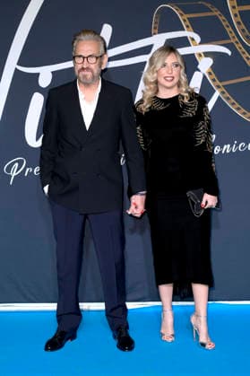 Marco Giallini with partner Giorgia Battisti at the Il Vitti 2025 award ceremony at the Centro Congressi Roma La Nuvola Rome, 14 12 2025 Foto:xA.xM.xTinghinox xFuturexImagex vitti_5280