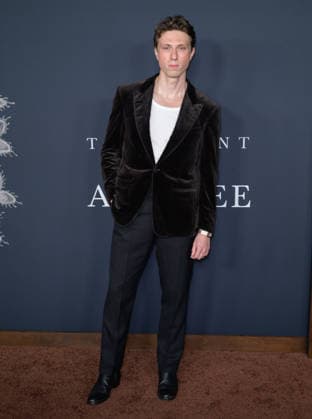 Premiere of The Testament of Ann Lee in Los Angeles LOS ANGELES, USA December 14, 2025 Jamie Bogyo at the premiere of The Testament of Ann Lee at the Linwood Dunn Theatre Picture Paul Smith Featureflash 451556 2025 12 14 CA Los Angeles  Copyright: xPaulxSmithx xFeaturesxFlashx xStarfacex STAR_451556_106