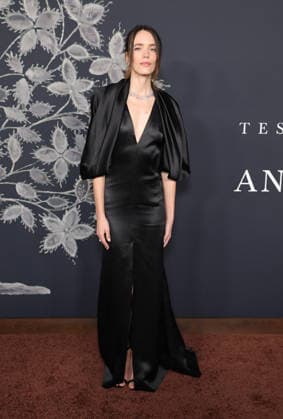 14 December 2025 - Los Angeles, California - Stacy Martin. Los Angeles Premiere Of Searchlight Pictures The Testament Of Ann Lee held at Linwood Dunn Theater.in Los Angeles. Los Angeles USA - ZUMAa123 20251214_zaa_a123_096 Copyright: xADx