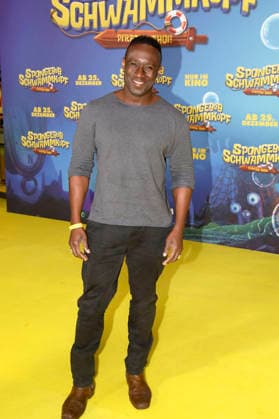 Jerry Kwarteng at the premiere of the movie SpongeBob SquarePants Pirates Ahoy at the cinema in the KulturBrauerei Berlin, 14 12 2025 Foto:xAgenturxWehnertx xGränzdörferx xFuturexImagex spongebob_5223
