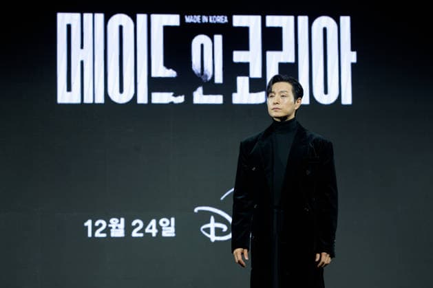 Disney Plus series Made In Korea press conference SEOUL, SOUTH KOREA, DEC 15: South Korean actor Jung Sung-il during Disney Plus series Made In Korea press conference at the InterContinental Seoul Parnas in Seoul, South Korea, on December 15, 2025. Seoul the InterContinental Seoul Parna South Korea 8247_286125 Copyright: xStevexChoxKyewoong PentaxPressx