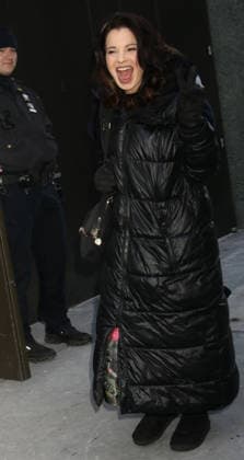 NEW YORK, NY- DECEMBER 15: Fran Drescher seen at ABC Studios on December 15, 2025 in New York City. Copyright: xRWx