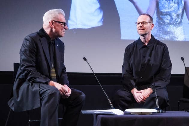 Mark Kermode and Joachim Trier on stage during Mark Kermode in 3D on Monday 15 December 2025 Mark Kermode and Joachim Trier on stage during Mark Kermode in 3D on Monday 15 December 2025 at BFI Southbank, London. ., Credit:Julie Edwards Avalon  Copyright: xJuliexEdwardsx xAvalonx 1059554503