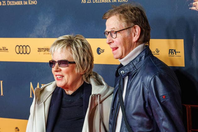 15 12 2025 Cologne World premiere of the historical film DER MEDICUS 2 at Cinedom Cologne Red Carpet Here Birgit Biggi Lechtermann and her husband Ingo Kersting Cologne Cinedom North Rhine-Westphalia Germany
