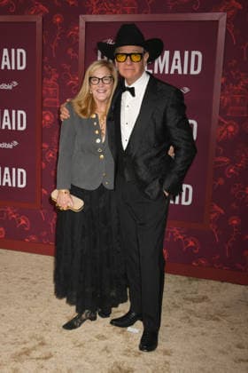 HOLLYWOOD, CA - DECEMBER 15: Laurie Feig and Paul Feig at the Los Angeles premiere of The Housemaid on December 15, 2025 at the TCL Chinese Theater in Hollywood, California. Copyright: xJeffreyxMayerx