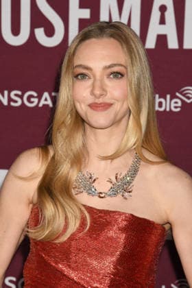 HOLLYWOOD, CA - DECEMBER 15: Amanda Seyfried at the Los Angeles premiere of The Housemaid on December 15, 2025 at the TCL Chinese Theater in Hollywood, California. Copyright: xJeffreyxMayerx