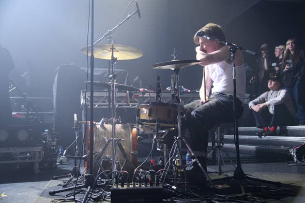 GANS Perform at Koko, London Drummer vocalist Euan Woodman of english punk duo GANS performs at Koko in London, England, UK on Monday 15 December 2025., Credit:Justin Ng Avalon UK, England, London, Koko  Copyright: xJustinxNgx xAvalonx 1059599060
