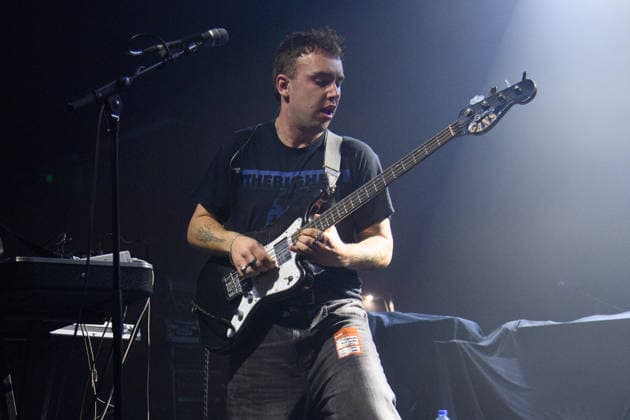 GANS Perform at Koko, London Bassist vocalist Tom Rhodes of english punk duo GANS performs at Koko in London, England, UK on Monday 15 December 2025., Credit:Justin Ng Avalon UK, England, London, Koko  Copyright: xJustinxNgx xAvalonx 1059599065
