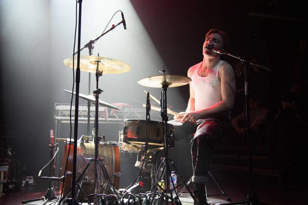 GANS Perform at Koko, London Drummer vocalist Euan Woodman of english punk duo GANS performs at Koko in London, England, UK on Monday 15 December 2025., Credit:Justin Ng Avalon UK, England, London, Koko  Copyright: xJustinxNgx xAvalonx 1059599088