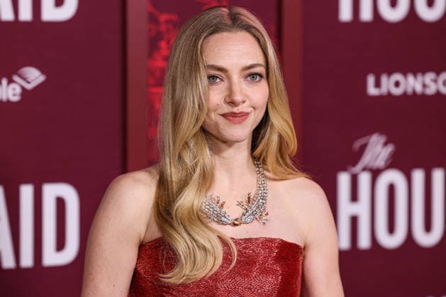 Los Angeles Premiere Of Lionsgate s The Housemaid HOLLYWOOD, LOS ANGELES, CALIFORNIA, USA - DECEMBER 15: American actress Amanda Seyfried wearing Monse PF26, Tiffany & Co. jewelry and Jimmy Choo shoes arrives at the Los Angeles Premiere Of Lionsgate s The Housemaid held at the TCL Chinese Theatre IMAX on December 15, 2025 in Hollywood, Los Angeles, California, United States., Credit:Xavier Collin Avalon United States, California, Hollywood, TCL Chinese Theatre IMAX Copyright: xXavierxCollinx xAvalonx 1059629917