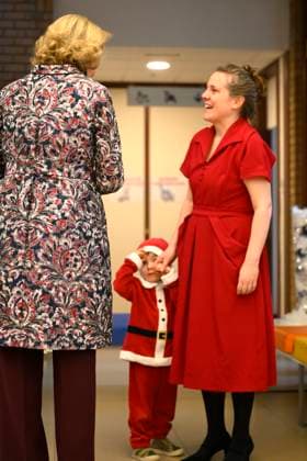 King Philippe And Queen Mathilde Visit Convalescent Home NIEUWPOORT, BELGIUM - DECEMBER 16: King Philippe and Queen Mathilde pictured paying a Christmas visit to the non-profit organisation Samana at the Ter Duinen holiday and convalescent home in Nieuwpoort on December 16, 2025 in NIeuwpoort, Belgium, 16 12 2025 NIeuwpoort Belgium  Copyright: xPhilipxReynaersx