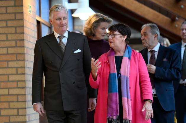 King Philippe And Queen Mathilde Visit Convalescent Home NIEUWPOORT, BELGIUM - DECEMBER 16: King Philippe and Queen Mathilde pictured paying a Christmas visit to the non-profit organisation Samana at the Ter Duinen holiday and convalescent home in Nieuwpoort on December 16, 2025 in NIeuwpoort, Belgium, 16 12 2025 NIeuwpoort Belgium  Copyright: xPhilipxReynaersx