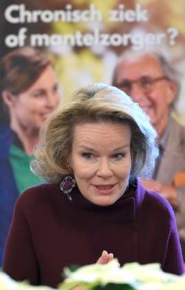 King Philippe And Queen Mathilde Visit Convalescent Home NIEUWPOORT, BELGIUM - DECEMBER 16: King Philippe and Queen Mathilde pictured paying a Christmas visit to the non-profit organisation Samana at the Ter Duinen holiday and convalescent home in Nieuwpoort on December 16, 2025 in NIeuwpoort, Belgium, 16 12 2025 NIeuwpoort Belgium  Copyright: xPhilipxReynaersx