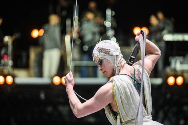 Circus Flic Flac in Duisburg FOR EDITORIAL PURPOSES ONLY EDITORIAL USE ONLY p Barbette gives a rehearsal at Circus Flic Flac in Duisburg on Tuesday Copyright: SvenjaxHanusch doc83ptu75e0021bnkq7s52 ,EDITORIAL USE ONLY Copyright: SvenjaxHanusch