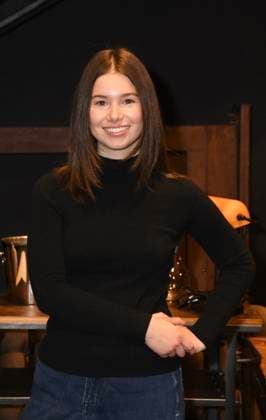 NEW YORK, NY - DECEMBER 16: Anna Mirodin at the Audible Theater™s world premiere preview of The Disappear, a new comedy opening in January 2026 at Sheen Center Frank Shiner Theater on December 16, 2025 in New York City. Copyright: xMediaPunchx