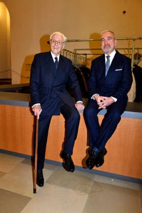 Duke Franz of Bavaria and Thomas Greinwald at the 30 BMW Advent Benefit Concert 30 BMW Advent Benefit Concert in the Herkulessaal Residence on 16 12 2025 in Munich 30 BMW Advent Benefit Concert in Munich