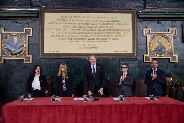King Felipe VI presides over the delivery of offices to the 63rd promotion of the prosecutor career The King, Felipe VI, presides over the delivery of offices to the 63rd promotion of the prosecutor career accompanied by the Minister of the Presidency, Félix Bolanos, on December 17, 2025, in Madrid Spain The presentation of the offices is made to the 76 members of the 63rd promotion of the prosecutor career who have completed the selective course at the Center for Legal Studies and will become new state prosecutors 17 DECEMBER 2025 Jesús Hellí Espana  Copyright: xJesusxHellinx 7174890