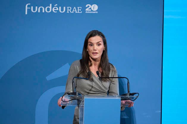 Queen Letizia attends 20th anniversary of the founding of Fundacion del Espanol Urgente Queen Letizia of Spain attends 20th anniversary of the founding of Fundacion del Espanol Urgente at Real Academia Espanola on December 17, 2025 in Madrid, Spain Photo by IMAGO MPG Madrid Real Academia Espanola Madrid Spain  Copyright: xMPGx