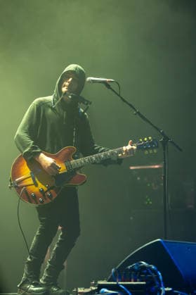 Black Rebel Motorcycle Club play their 2005 album Howl in full at the Troxy in London on Wednesday 17 December 2025. Picture shows Peter Hayes., Credit:James Berry Avalon  Copyright: xJamesxBerryx xAvalonx 1060012412