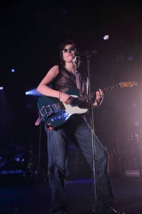 Mikaela Mullaney Straus aka King Princess at a concert at Astra Kulturhaus in Berlin, December 17, 2025 King Princess concert Berlin