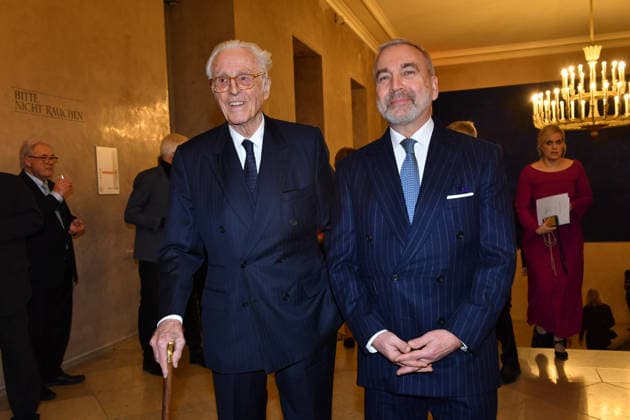 Duke Franz of Bavaria with his companions 30 BMW Advent Concert Charity, Benefit Herkulessaal Residenz Munich December 16, 2025