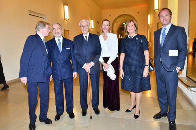 Leopold Poldi of Bavaria, Duke Franz of Bavaria with his companions, Uschi of Bavaria 30 BMW Advent Concert Charity, Benefit Herkulessaal Residenz Munich December 16, 2025