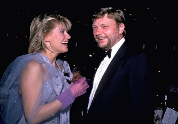 ARCHIVE Gitte Haenning Singer Gitte Haenning with Uwe Friedrichsen on the occasion of the Ball Papillon , 1984 ARCHIVE ACQUISITION, date estimated 20260101JWM0608