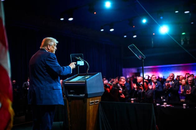 U.S. President Donald Trump departs Donald J. Trump-John F. Kennedy Center in Washington, D.C., 06 January 2026 President Donald Trump departs the Donald J. Trump- John F. Kennedy Center for the Performing Arts in Washington, D.C., Tuesday, January 6, 2026, en route the White House. Official White House, Credit:Daniel Torok Avalon Washington, DC, USA  Copyright: xDanielxTorokx xAvalonx 1063930422