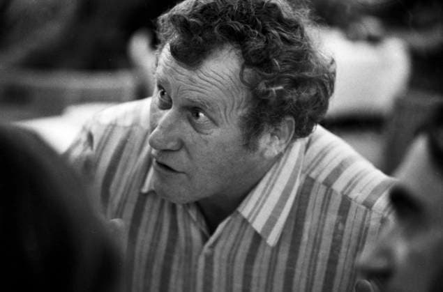Portrait of Writer Max from the Green at a P e n Event on 7 April 1972 in Dortmund the Author with serious View, at Shirt, at Interview deepened Dortmund North Rhine Westphalia Germany Copyright: xUnitedxArchivesx xSvenxSimonxArchives SVS_94010002232