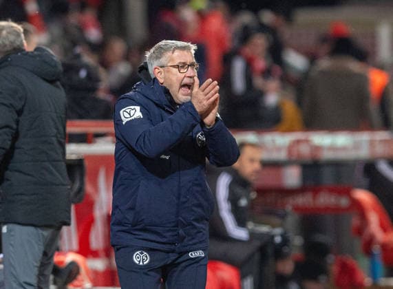 Soccer, Men, Season 2025 2026, 1 Bundesliga 16 Matchday , 1 FC Union Berlin 1 FSV Mainz 05, Coach Urs Fischer Mainz , 10 01 2026, Copyright: xSebastianxRäppold MatthiasxKochx