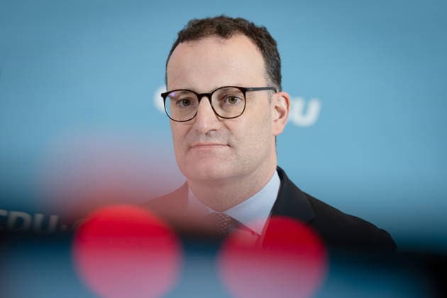 Bundestag parliamentary group, CDU CSU, Jens Spahn press statement, Bundestag, Bundestag parliamentary group, CDU CSU, Chairman, Jens Spahn, CDU Berlin Berlin GER