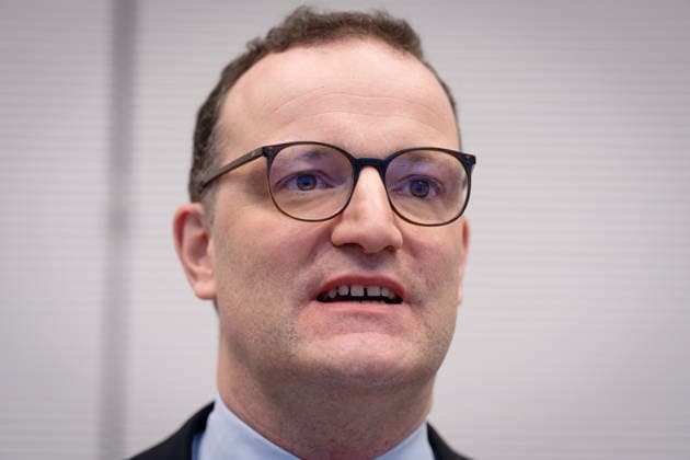 Bundestag parliamentary group, CDU CSU, Jens Spahn press statement, Bundestag, Bundestag parliamentary group, CDU CSU, Chairman, Jens Spahn, CDU Berlin Berlin GER