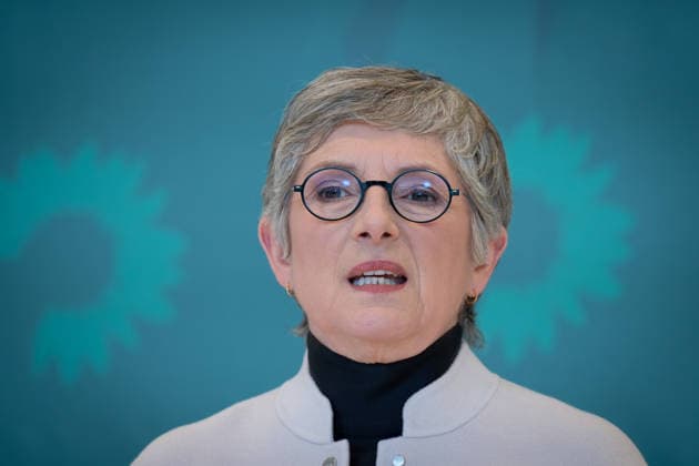 Press statement, Bündnis 90 Die Grünen, Britta Haßelmann Press statement, Reichstag building, Bundestag parliamentary group, Bündnis 90 Die Grünen, Chairwoman, Britta Haßelmann Berlin Berlin GER