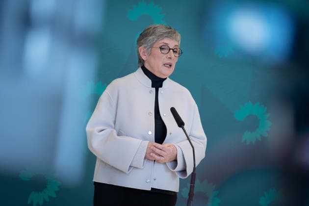 Press statement, Bündnis 90 Die Grünen, Britta Haßelmann Press statement, Reichstag building, Bundestag parliamentary group, Bündnis 90 Die Grünen, Chairwoman, Britta Haßelmann Berlin Berlin GER