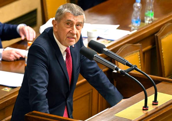Czech Prime Minister Andrej Babis (ANO) speaks at a meeting of the Chamber of Deputies, in Prague, Czech Republic, on January 15, 2026. (CTKxPhoto KaterinaxSulova) CTKPhotoP2026011505556  CTKPhotoP2026011505556