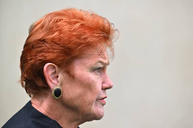 PAULINE HANSON PRESSER, One Nation Leader Pauline Hanson speaks to journalists at a press conference at Parliament House in Canberra, Monday, January 19, 2026. ( NO ARCHIVING Sydney New South Wales Australia  Copyright: xMickxTsikasx 20260119116293535062