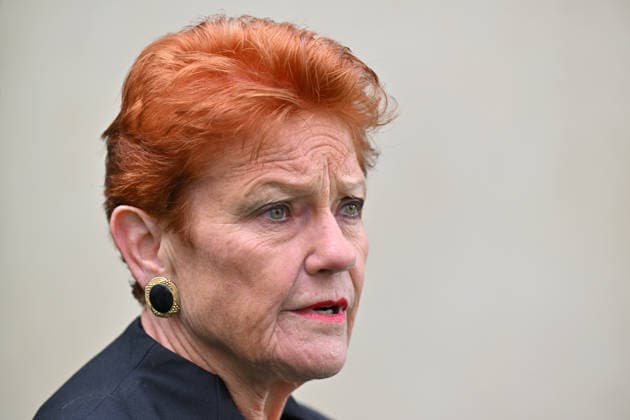 PAULINE HANSON PRESSER, One Nation Leader Pauline Hanson speaks to journalists at a press conference at Parliament House in Canberra, Monday, January 19, 2026. ( NO ARCHIVING Sydney New South Wales Australia  Copyright: xMickxTsikasx 20260119116868218850