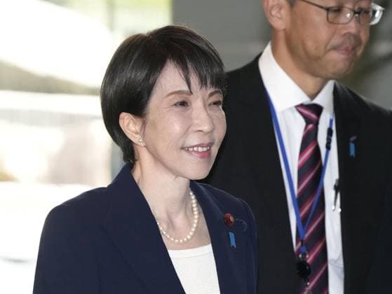 Japan PM Takaichi Japanese Prime Minister Sanae Takaichi arrives at the premier s office in Tokyo on Jan. 19, 2026.  A14AA0005189806P