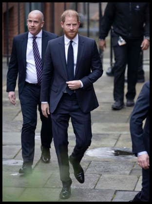 . 19 01 2026. London, United Kingdom. Prince Harry, the Duke of Sussex, arriving for the start of his legal case against Associated Newspapers , at the High Court in London.  xStephenxLockx xi-Imagesx IIM-26515-0024
