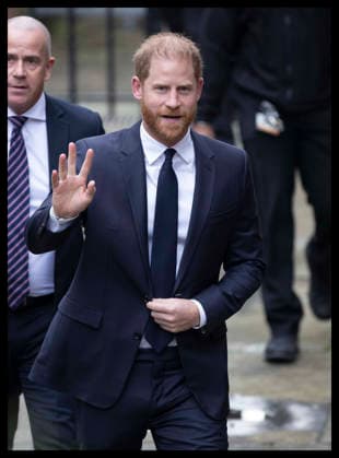 . 19 01 2026. London, United Kingdom. Prince Harry, the Duke of Sussex, arriving for the start of his legal case against Associated Newspapers , at the High Court in London.  xStephenxLockx xi-Imagesx IIM-26515-0025