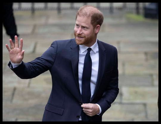 . 19 01 2026. London, United Kingdom. Prince Harry, the Duke of Sussex, arriving for the start of his legal case against Associated Newspapers , at the High Court in London.  xStephenxLockx xi-Imagesx IIM-26515-0029