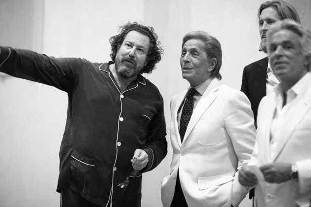 Event: (id=28331) Inaugurazione Mostra Julian Schnabel.. Location: Mi Rotonda Della Besana. People: Schnabel Julian, Garavani Valentino, Giammetti Giancarlo. Event: (id=28331) Inaugurazione Mostra Julian Schnabel.. Location: Mi Rotonda Della Besana. People: Schnabel Julian, Garavani Valentino, Giammetti Giancarlo. ShootID=665312 EventID=28331 Date=24 06 07 Mi Rotonda Della Besana  Copyright: xBartuccioxAlessio xCatalanoxAlfonso xTrovatixStefano SGPx2007x