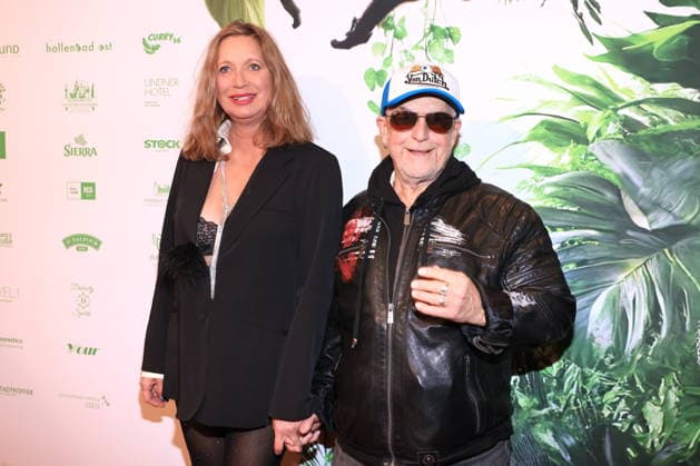 23 01 2026, Regine Prause and Martin Semmelrogge on Ich bin ein Star Ð Holt mich hier raus , Julian F M Stoeckel invites to the legendary jungle party, JW Marriott Hotel, Berlin, Berlin Germany, Germany