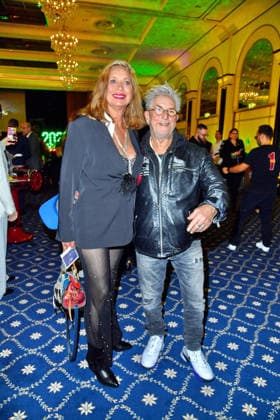 Regine Prause and Martin Semmelrogge at the jungle party for the TV launch of Ich bin ein Star Holt mich hier raus RTL on 23 01 2026 at the JW Marriott Hotel in Berlin Jungle Camp Party 2026 in Berlin